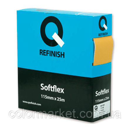 Абразив в рулоні на поролоновій основі SOFTFLEX 115 мм*25 м P150, Q REFINISH