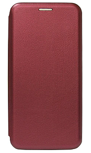 Чохол книжка G-case для Samsung Galaxy А20 А205 марсала (Самсунг А20)