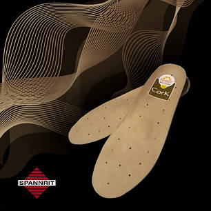 Sunbed Cork ортопедична коркова устілка, текстильне покриття, фото 3
