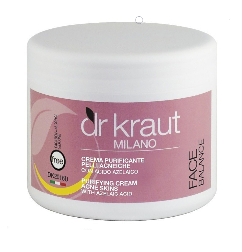 Dr.Kraut Purifying Cream for Acne Skin - Крем для кожи с акне с азелаиновой кислотой, 500 мл - фото 1 - id-p653560158