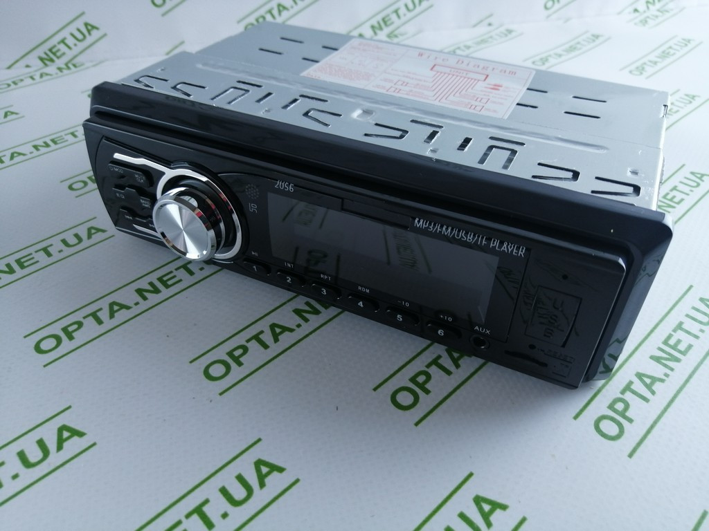 Магнітола Pioner 2056 ISO Usb/Sd/Fm/Aux+ пульт, фото 1