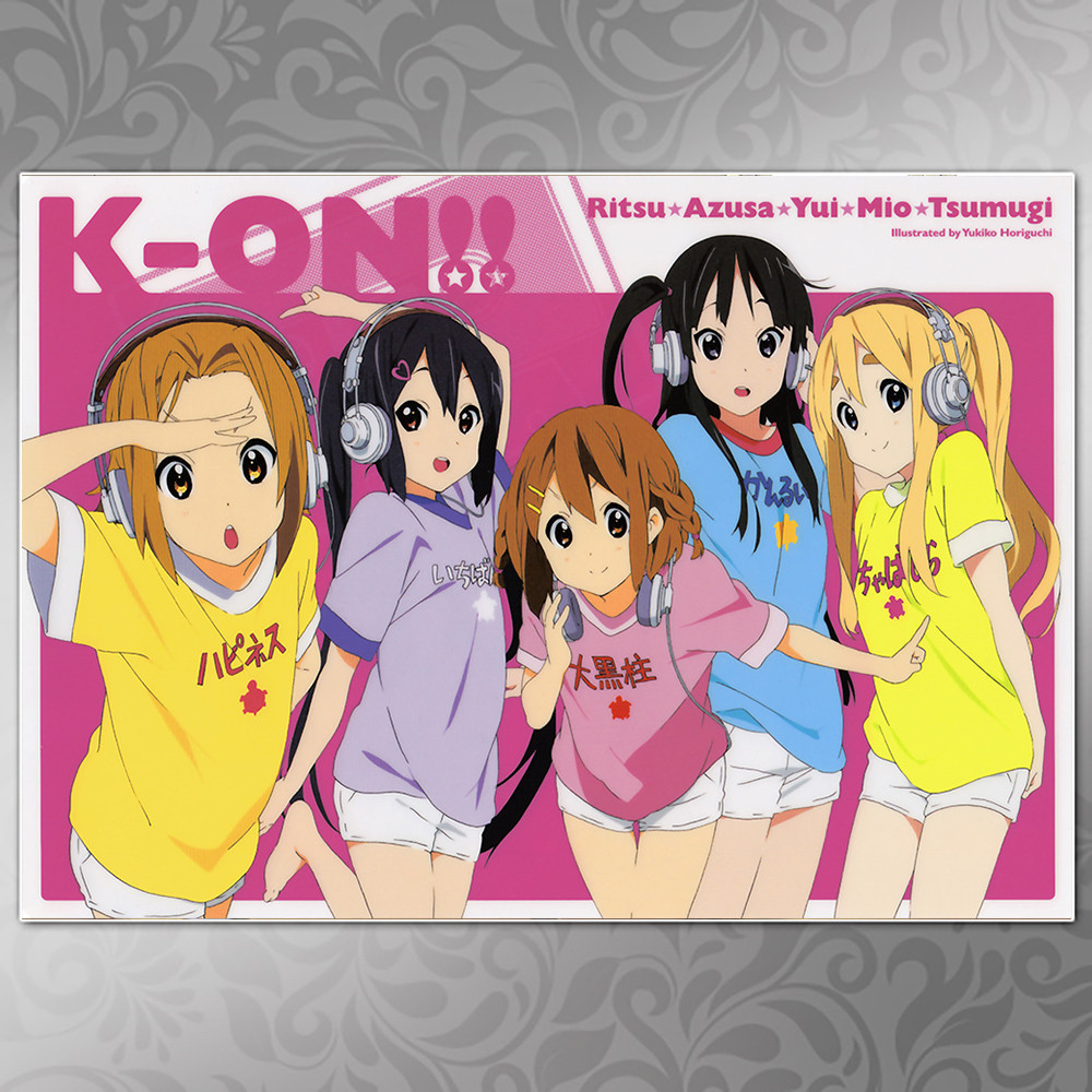 Плакат A4 Аніме K-On 004