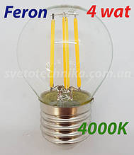 Світлодіодна лампа Feron LB-61 4W E27 4000K