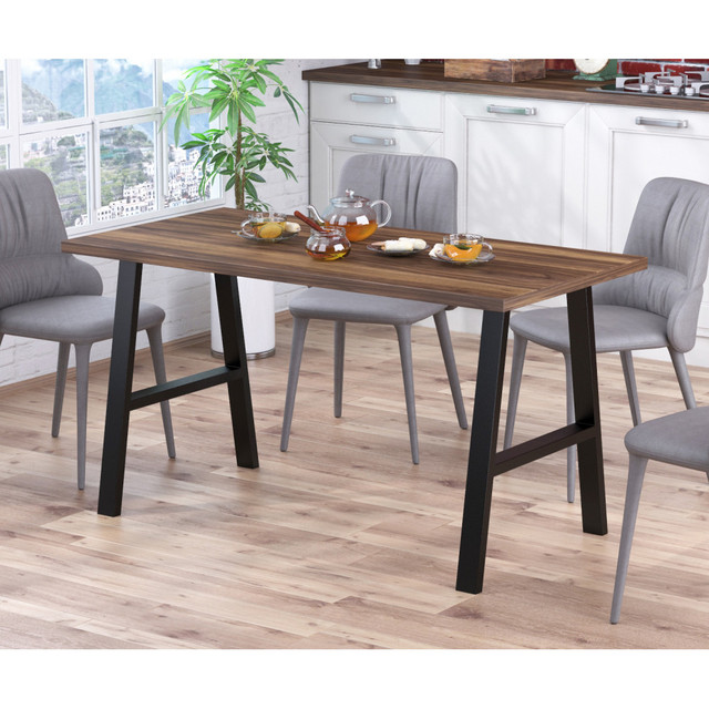 Стол обеденный Атлант Loft-Design_дсп орех