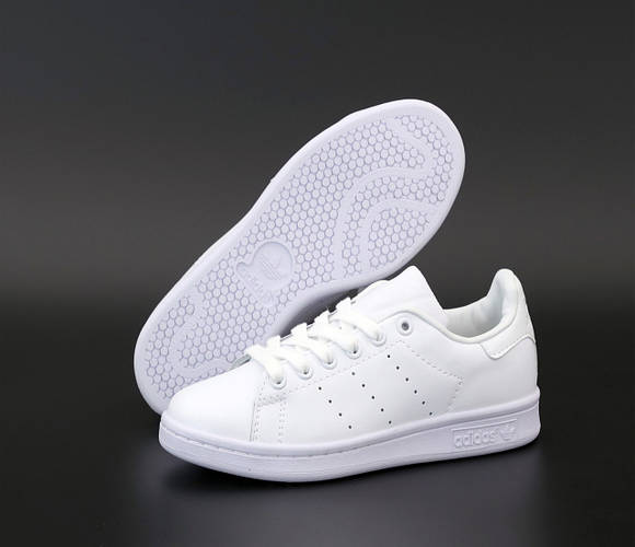Купить Кроссовки женские Adidas Stan Smith белые, АдиДас Стен Смит ...