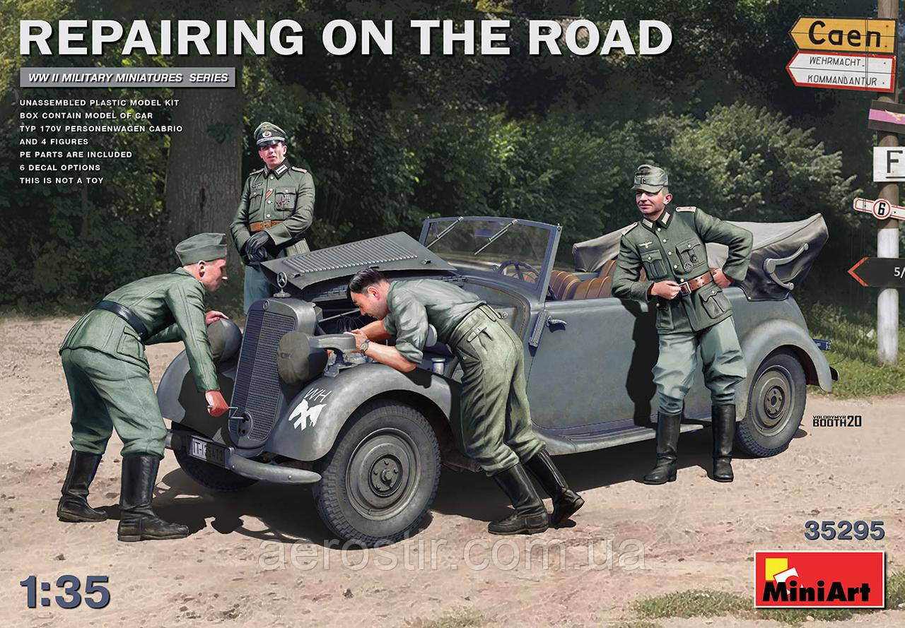 Ремонт у дорозі, 1/35 MiniArt 35295, фото 1