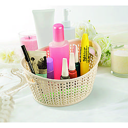 Кошик овальний в'язання (20 x 16 x 10,5 CM) UCSAN plastik 1,5 Л. M-1166