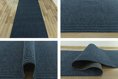 Голкопробивний килимолін на гумовій основі SHEFFIELD синій 36