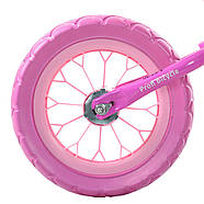 Дитячий беговел PROFI KIDS 12 дюймів M 3255-1 Рожевий,колеса EVA, фото 3