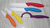 Набір керамічних ножів із підставкою, Ceramik Knife, фото 4
