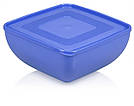 Миска з кришкою прямокутна (20 X 9,5 CM) UCSAN plastik 2,5 Л. M-655, фото 3