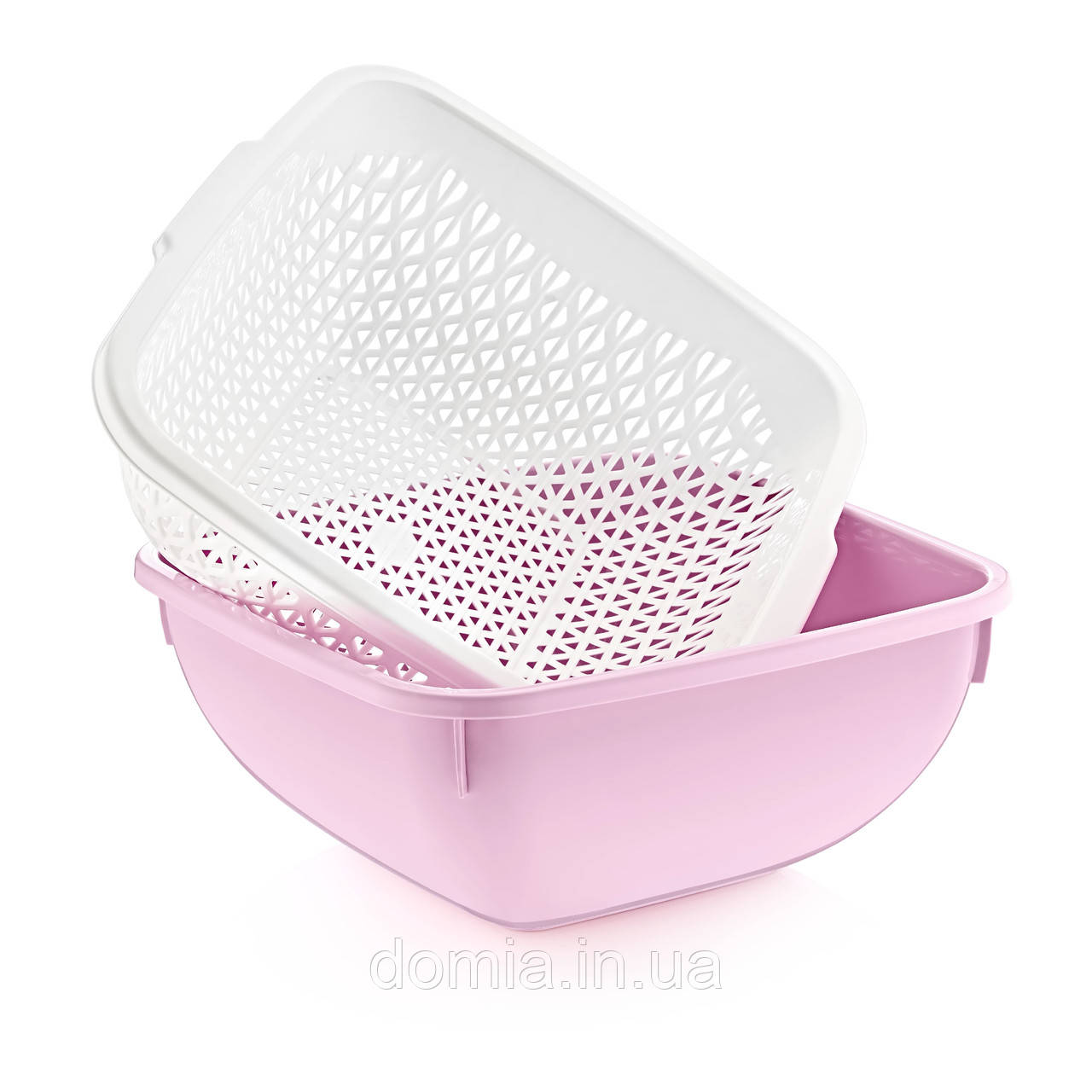 Друшляк з мискою (24,5 X 24,5 X 11 СМ) UCSAN plastik 4 Л. M-090