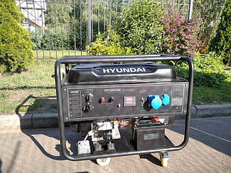 Генератор бензиновый 9,5 кВт Hyndai HY12500LE 3