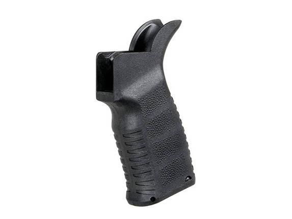 Покращена пістолетна рукоятка для AEG AR15/M4/M16 - Black [CYMA] (для страйкболу), фото 1