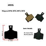 Гальмівні колодки MAGURA MT2, MT4, MT6, MT8, фото 2