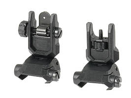 Набір полімерних складних прицільних пристосувань - Black [CYMA] (для страйкболу)