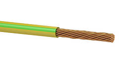 Дріт ПВ-3 1,5 (жовто-зелений) одескабель