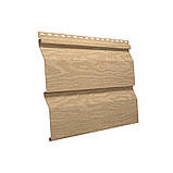 Сайдинг Ю-пласт вініловий Тимберблок КЕДР Янтарний панель 3х0,23. Timberblock серія під дерево кедр., фото 2
