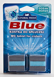 Таблетка в бачок "General Fresh" BLUE*2 50г*2 Море (шт.)