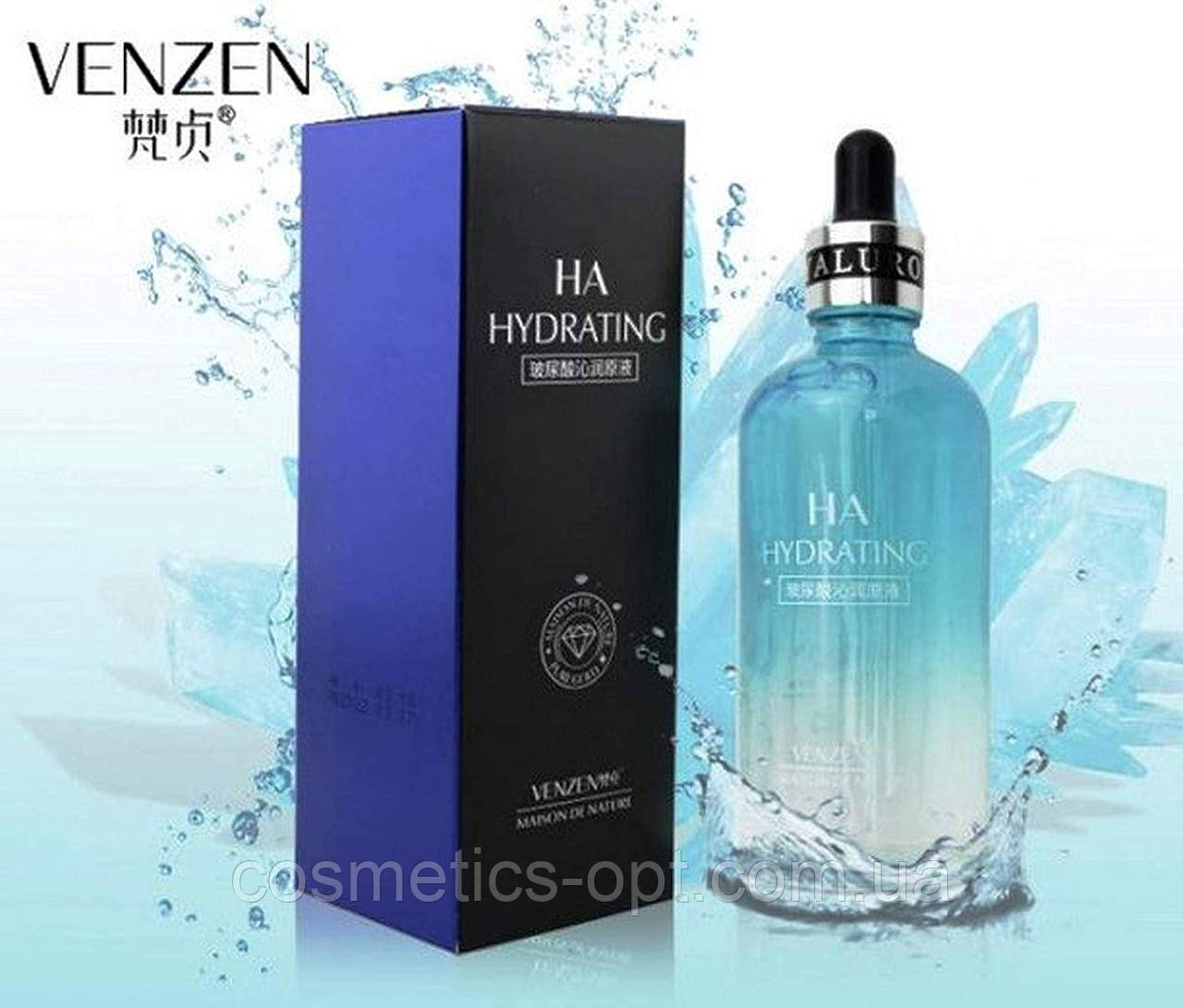 Тонер з гіалуронової кислотою VENZEN HA Hydrating – зволоження й відновлення, 100 мл