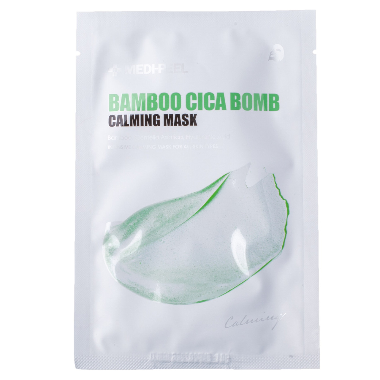 Тканинна маска з центелою Medi-Peel Bamboo Cica Bomb Calming Mask 25 мл
