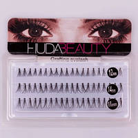 Ресницы пучки 3 ряда Huda Beauty (12,14,16)