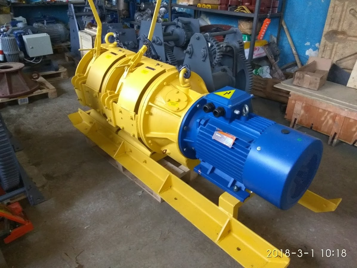 ЛЕБЕДКА ЕЛЕКТРИЧНА ШАХТНА МАНІВРОВА ЛМ-150У
