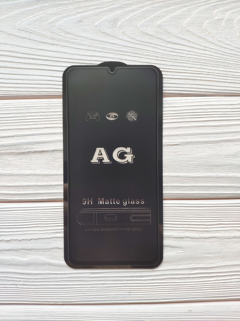 Захисне скло AG Matte Full Glue для Samsung M30S 2019 / M307F Матове Чорне