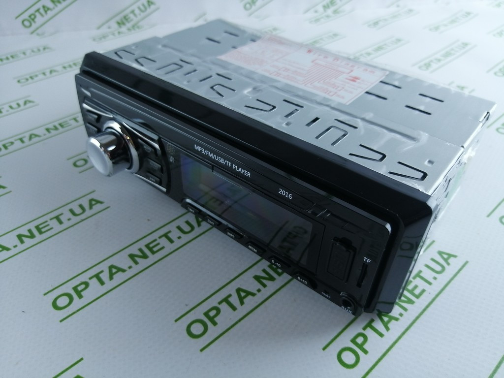 Магнітола Pioner 2016 ISO - MP3/FM/USB/SD/AUX, фото 1