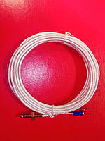 Термопара з датчиком K-типу, вінт М6, довжиною 3 метри 0°C...+800°C