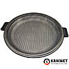 Чавунний казан (котелок) похідний KAWMET 9 л з кришкою сковородою гриль, фото 2