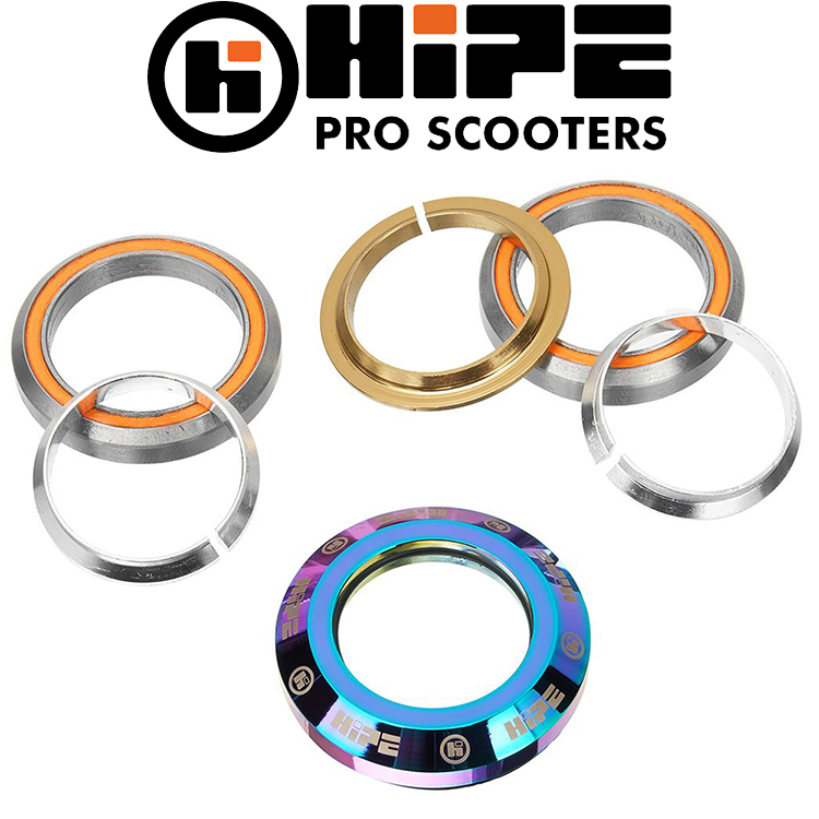 Ремкомплект кермової системи трюкового самокату HIPE Headset HSHIPE 01 Integrated Neo chrome