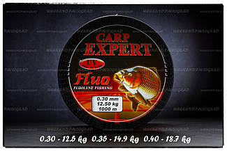 Волосінь Energofish Carp Expert UV Fluo Orange 1000 м 0.40 мм 18,7 кг