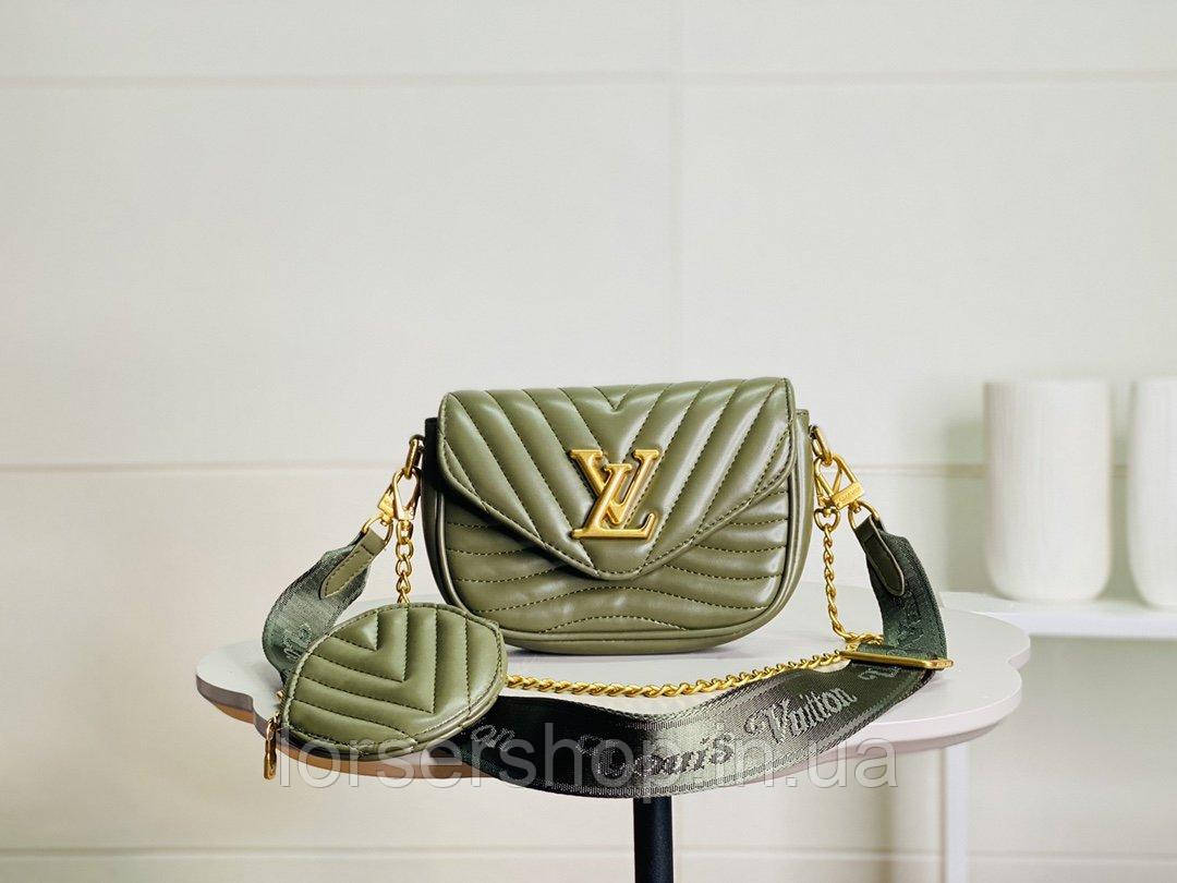 Louis Vuitton New Wave Multi-Pochette M56466-green