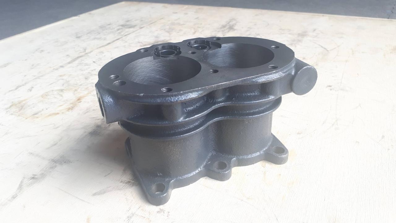 5320-3509030-00 Блок циліндрів компресора 2-х циліндрового КАМАЗ (53203509030)