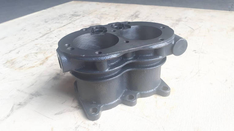 5320-3509030-00 Блок циліндрів компресора 2-х циліндрового КАМАЗ (53203509030), фото 1