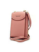 Женская сумка-кошелек Baellerry Forever Young светло-розовая