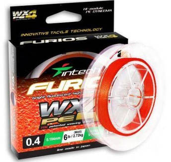 Шнур Intech Furios PE WX4 150m (0.4 (6lb/2.72 kg))