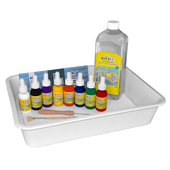 ЕБРУ | ПРОФЕСІЙНИЙ набір для малювання на воді ArtDeco ORIGINAL | Ebru | Туреччина