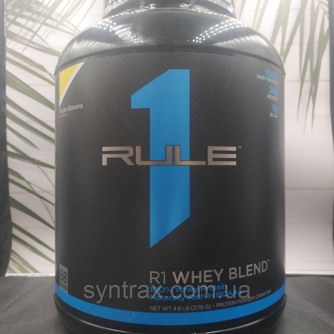 R1 Rule One Whey Blend 2.3 kg протеїн сироватковий Ван Рул protein mix concentrate isolate hydrolysate