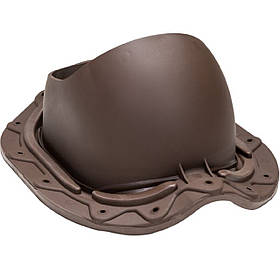 Прохідний елемент для металочерепиці Ruukki Monterrey, Muotokate Коричневий RAL8017 RR32