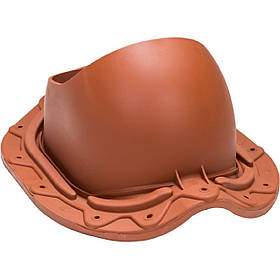 Прохідний елемент для металочерепиці Ruukki Monterrey, Muotokate Цегляний RR750 RAL8004