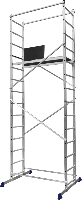 Помост строительный алюминиевый рабочая высота 5.0 (м)