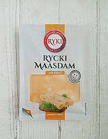 Сыр слайсами нарезка Ryki Rucka Maasdam 135g (Польша)