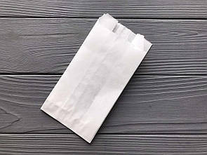 Пакет саше білий 170х80х50 мм 40гр/м2 (середня жиростійкість) 135Ф