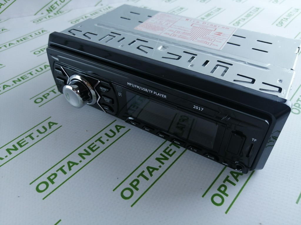 Магнітола Pioner 2017 ISO FM/ USB/ SD/AUX, фото 1