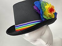 Шляпа Цилиндр Rainbow