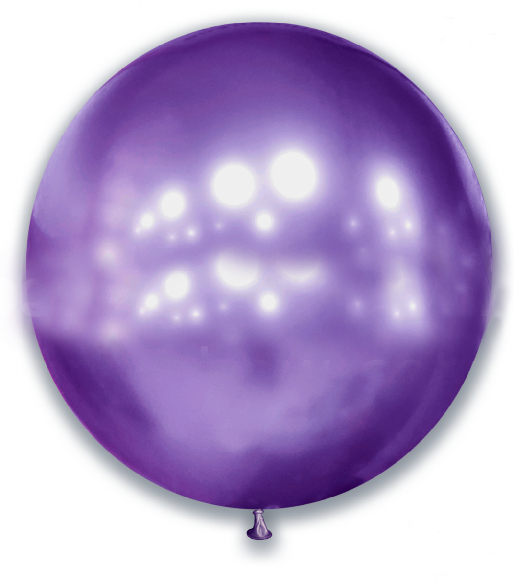 Латексна куля 36' хром SHOW фіолетова (90 см)