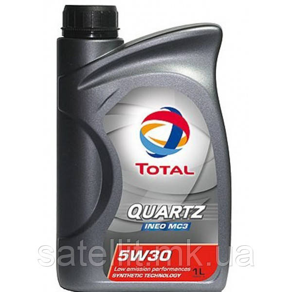 Олива моторна TOTAL QUARTZ INEO MC3 5W30 (1 л), С3