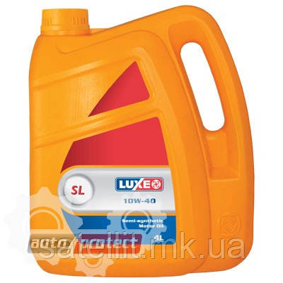 Олива моторна LUXOIL SL 10W40 п/синт 4 л жовта117, 10W40